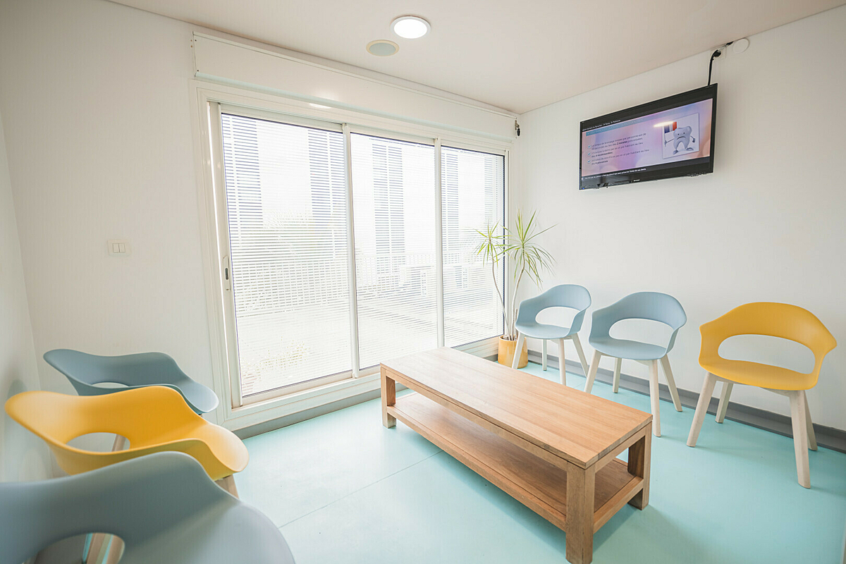 Salle d’attente du cabinet